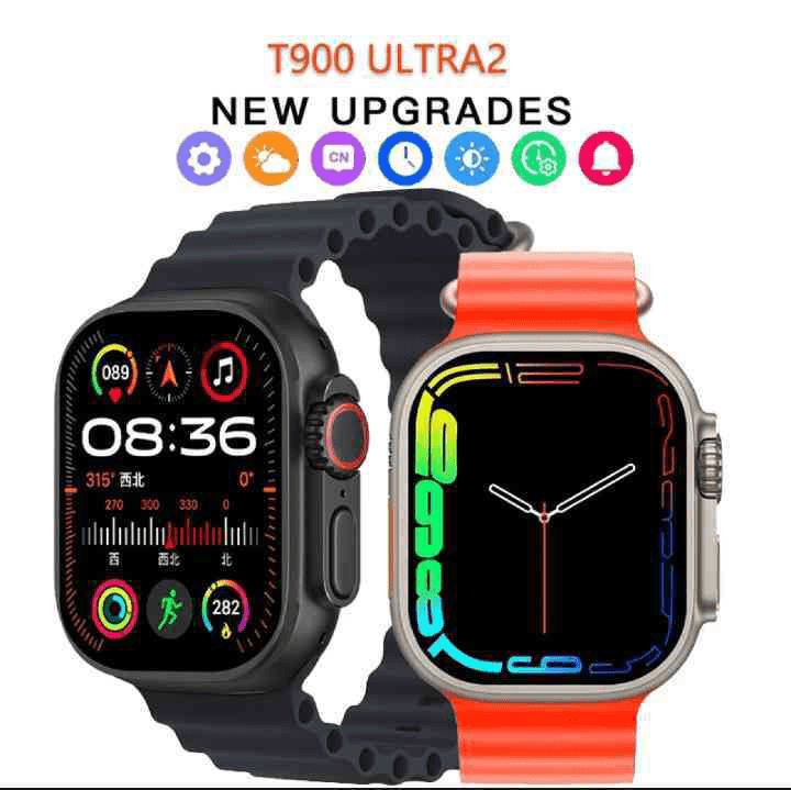 T900 Ultra 2 Smart Watch – Bluetooth Calling, 2.19" Full Display, Wireless Charging, Smart Health Features